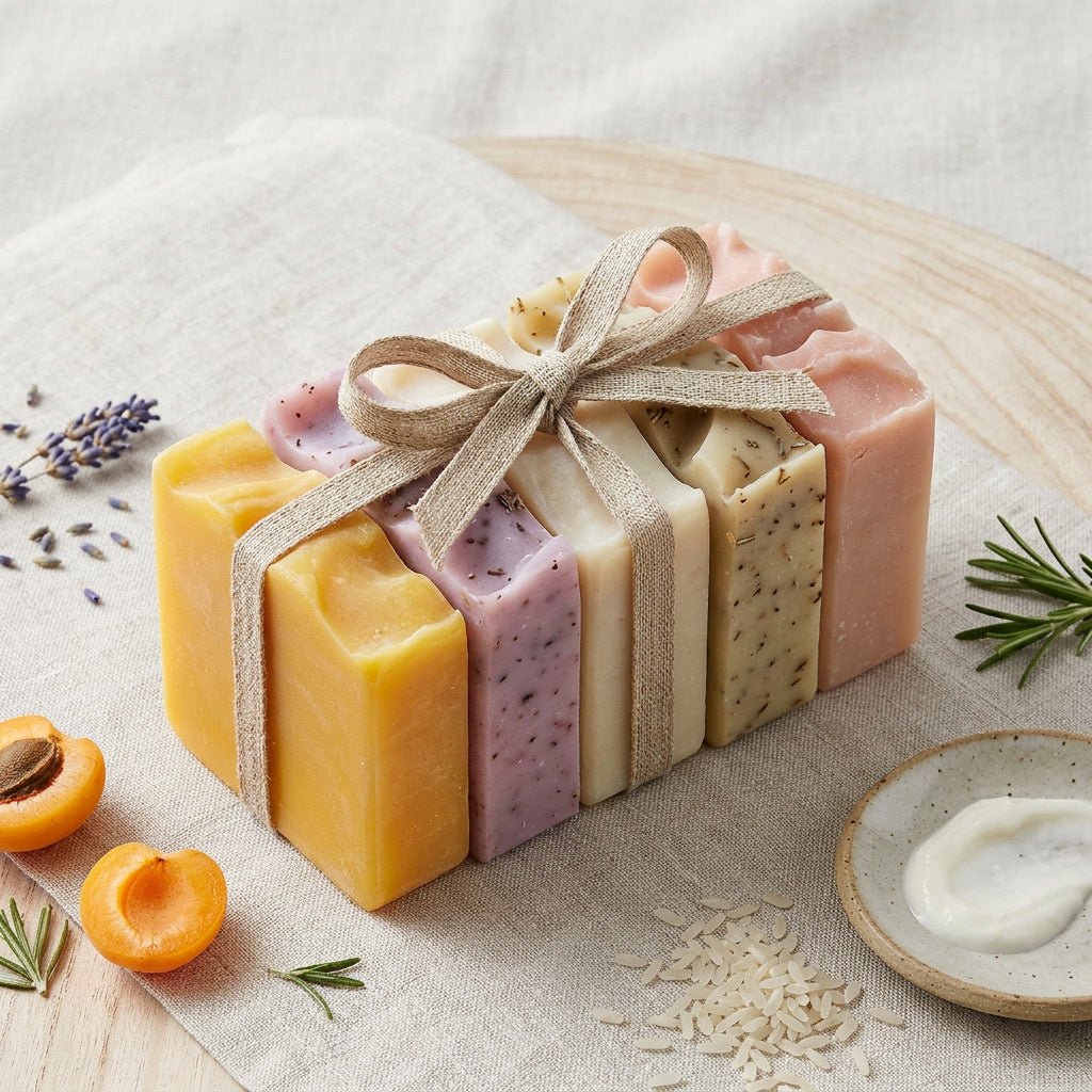 5er Naturseifen Bundle + Gratis Waschlappen - CT Cantony GmbH