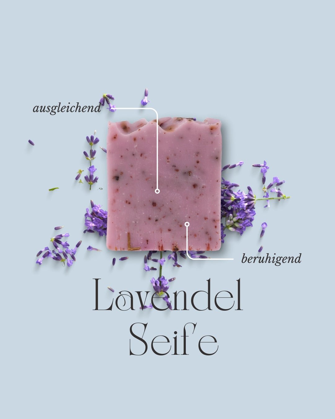 Naturseife mit Lavendelöl - CT Cantony